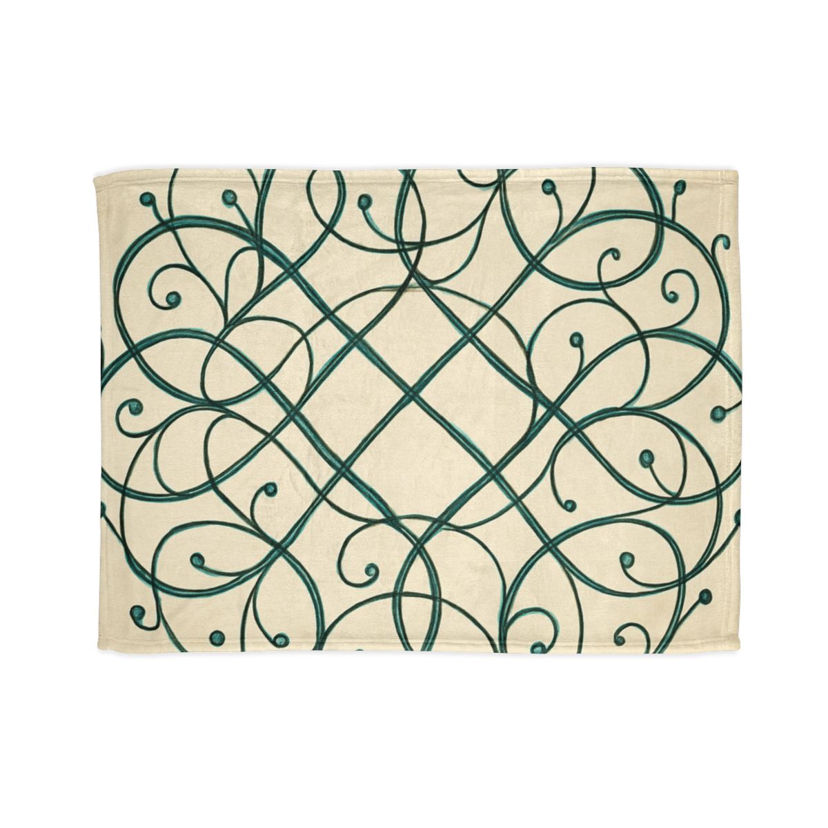 Vine Lattice Halo decorative home blankets