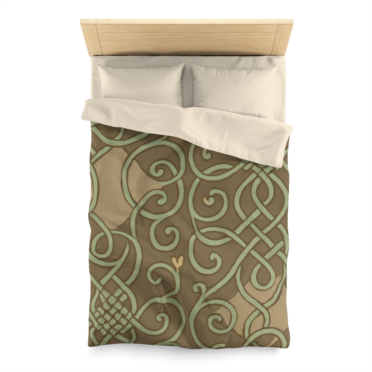 Vine Lattice Mosaic designer printed duvets