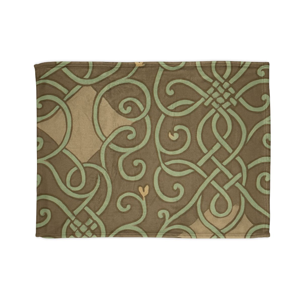 Vine Lattice Mosaic personalized cozy blankets