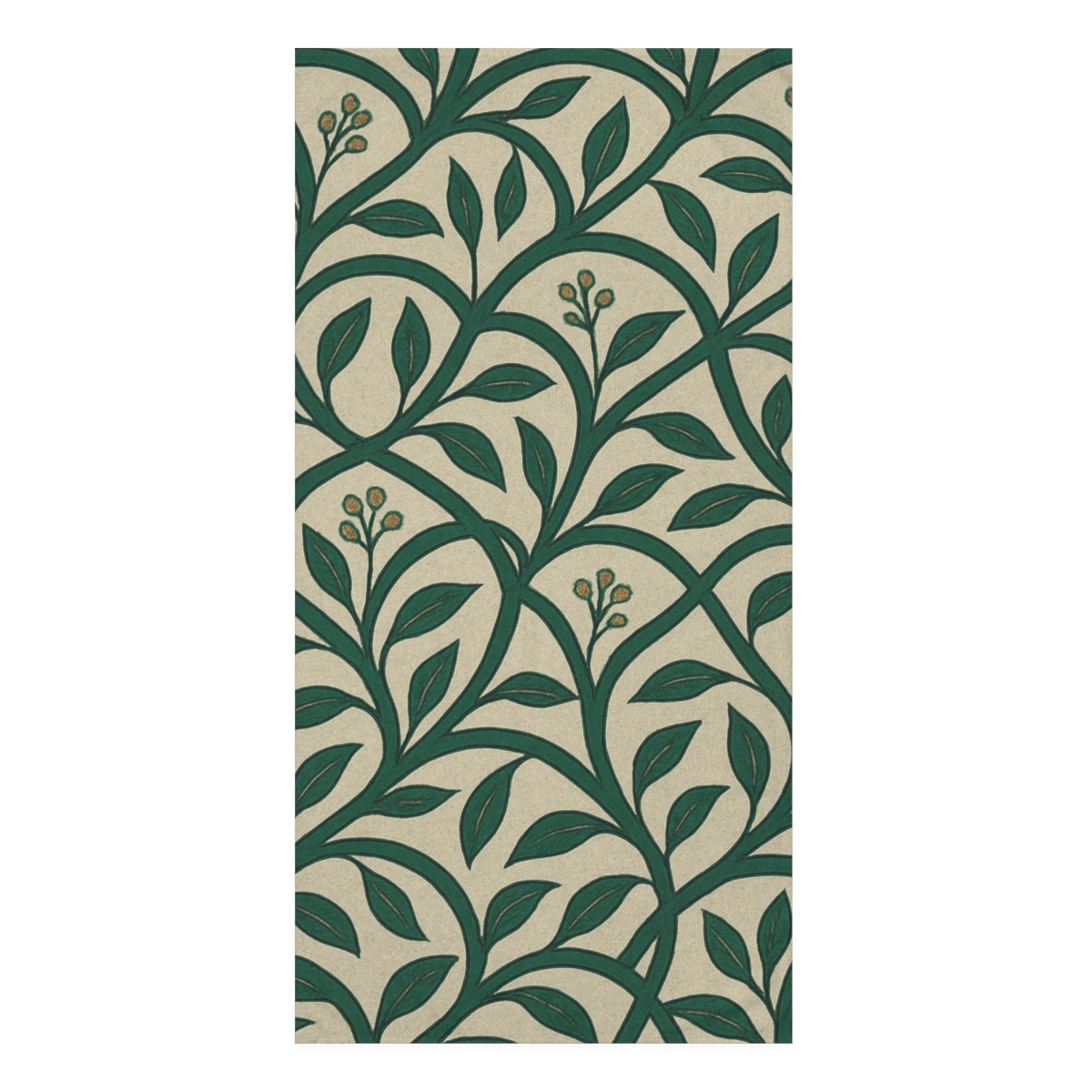 Vine Lattice Network personalized bath towels