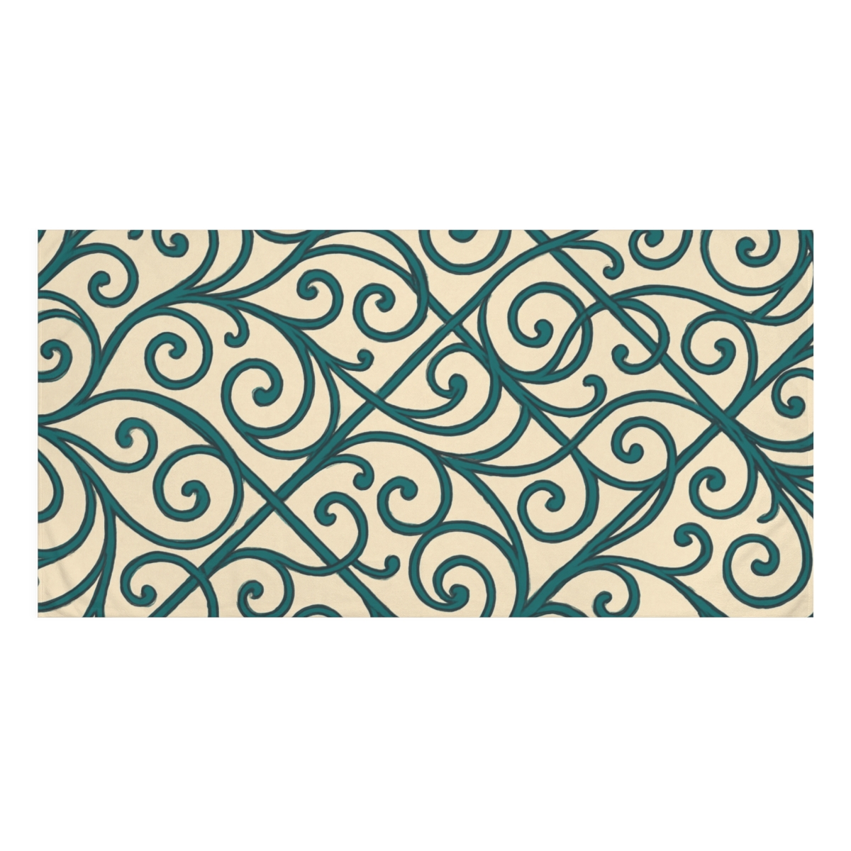 Vine Lattice Network trendy hand towels