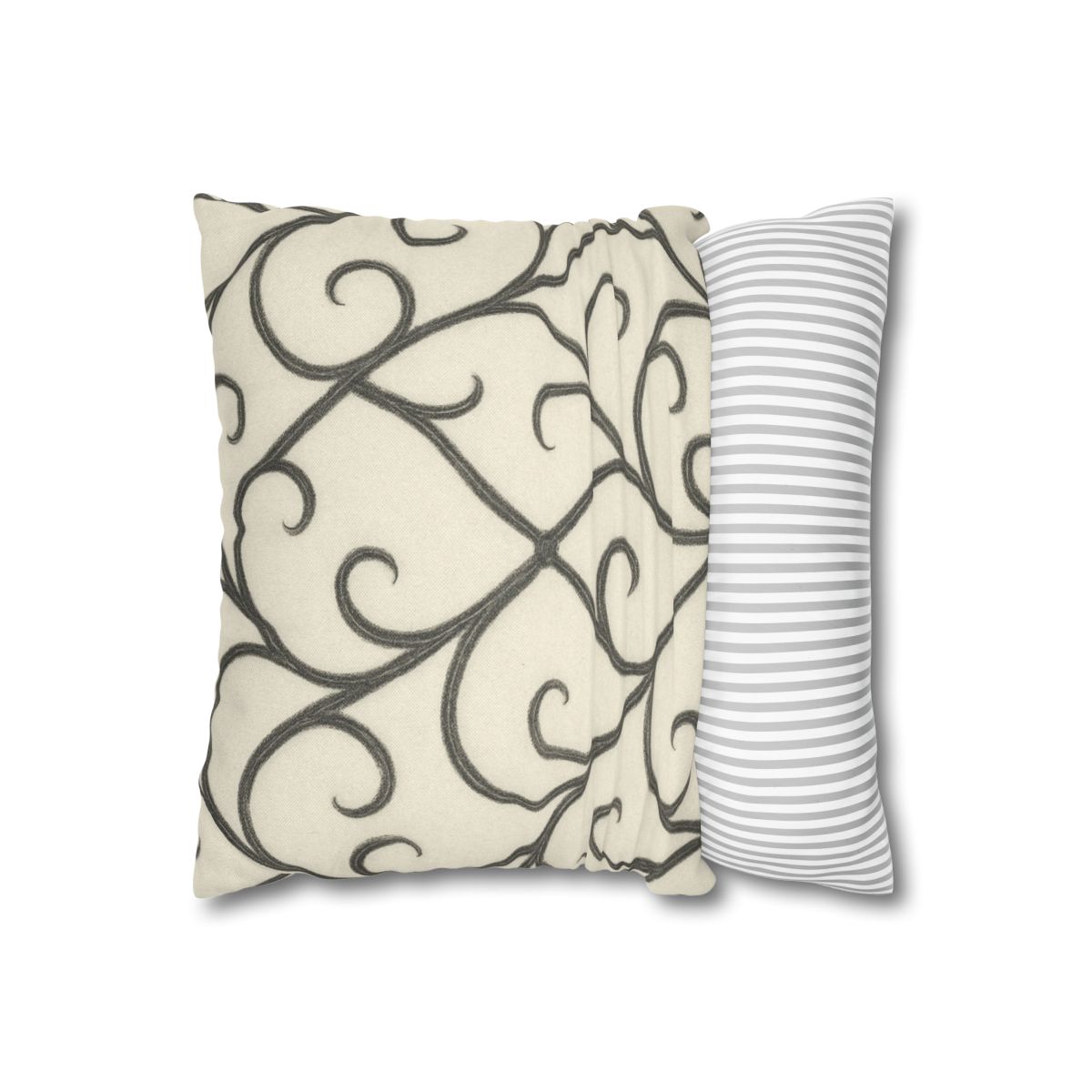 Vine Lattice Outline personalized pillow covers