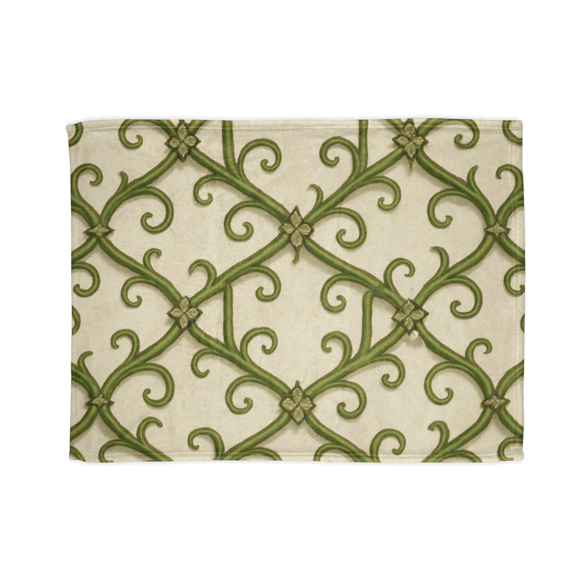 Vine Lattice Panorama custom blankets