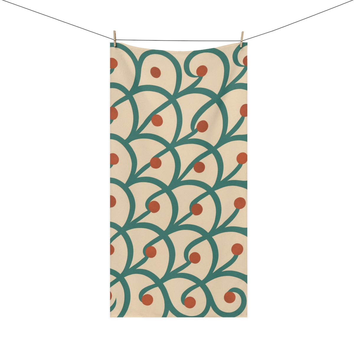 Vine Lattice Rhythm decorative home towelscustom towels