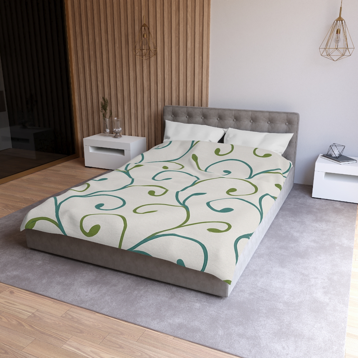 Vine Lattice Rhythm trendy bedroom duvets