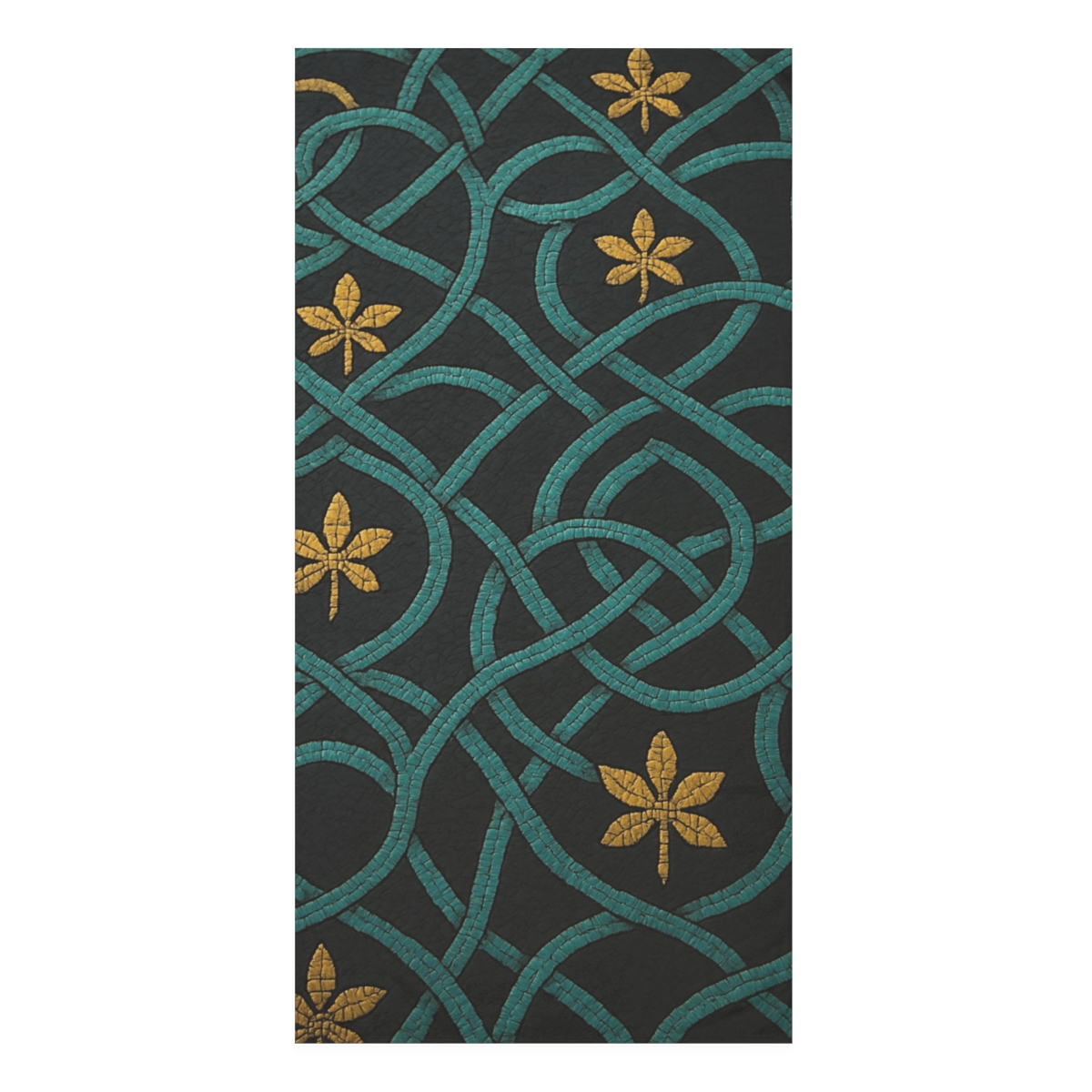 Vine Network Mosaic comfortable face towels