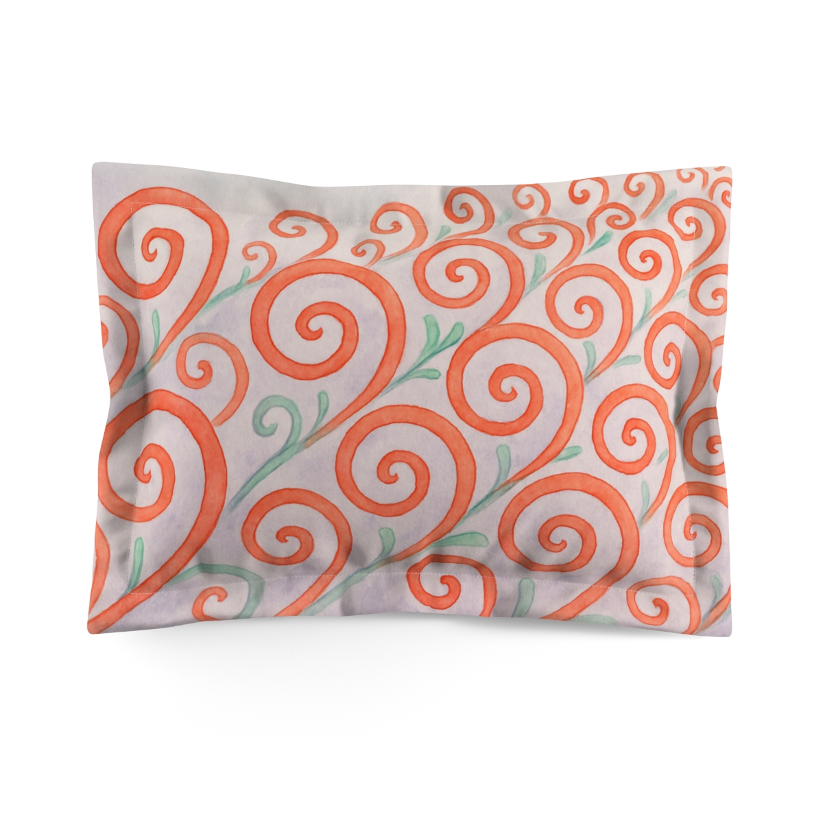 Vine Spiral Parade unique shape pillows
