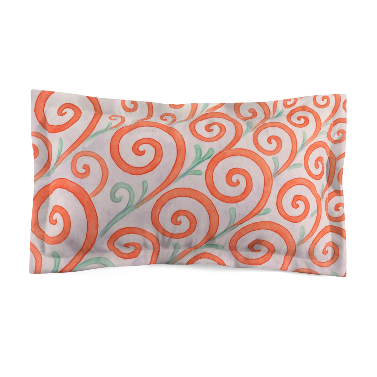 Vine Spiral Parade unique shape pillows