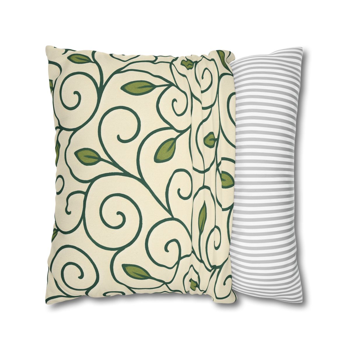 Vine Tendril Labyrinth Pillow Cases Pack Of 2