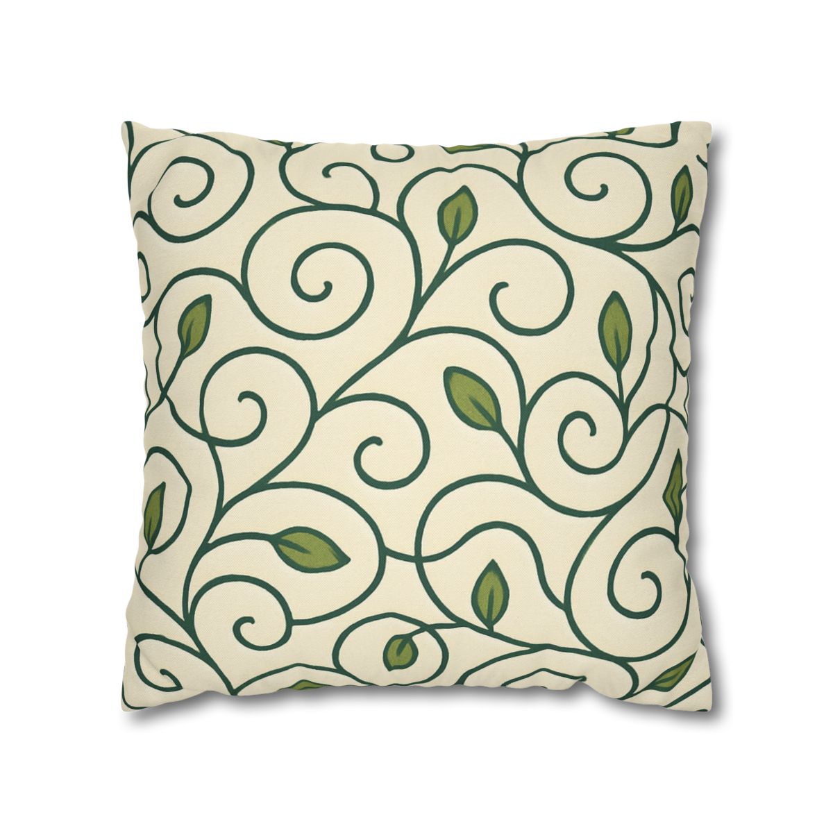 Vine Tendril Labyrinth Pillow Cases Pack Of 2