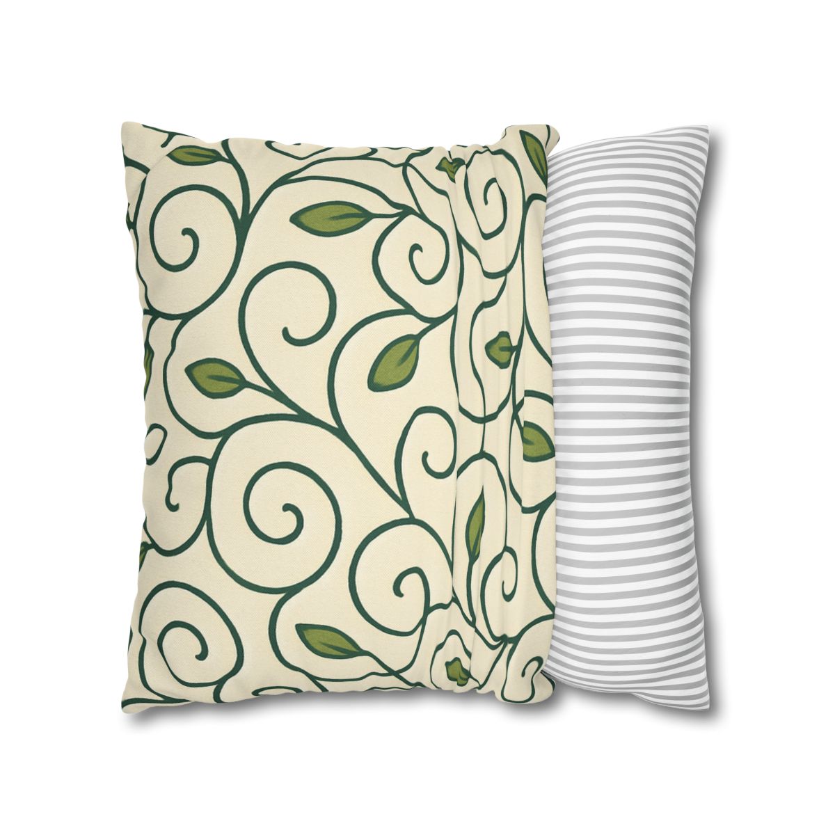 Vine Tendril Labyrinth Pillow Cases Pack Of 2
