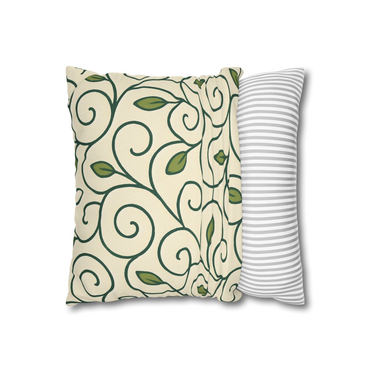 Vine Tendril Labyrinth Pillow Cases Pack Of 2