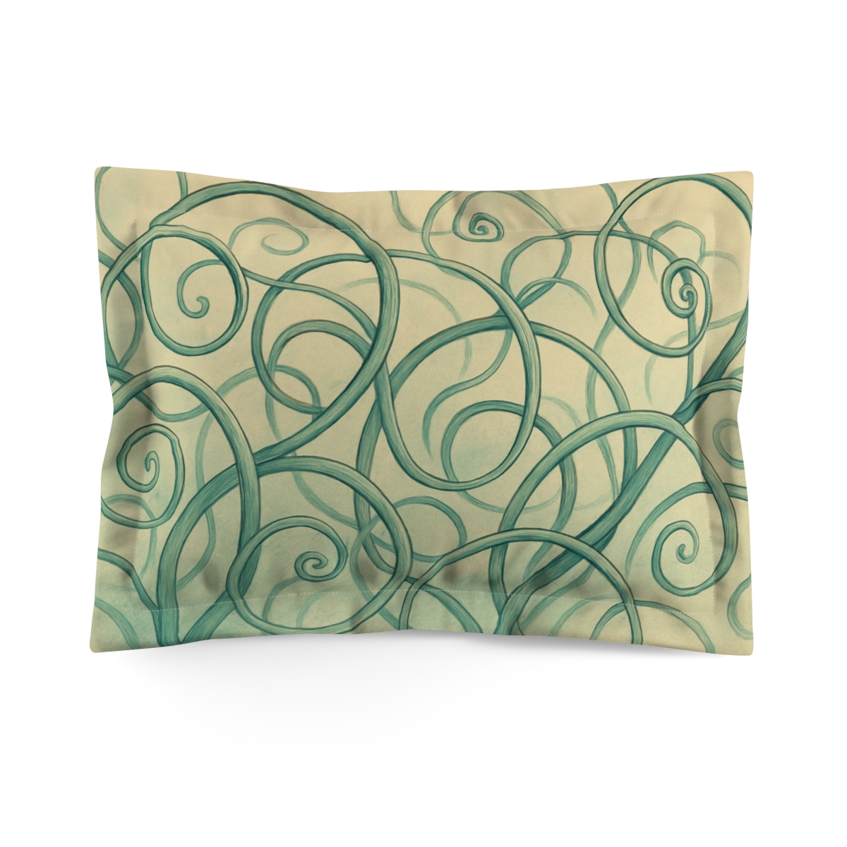 Vine Tendril Network soft plush pillows