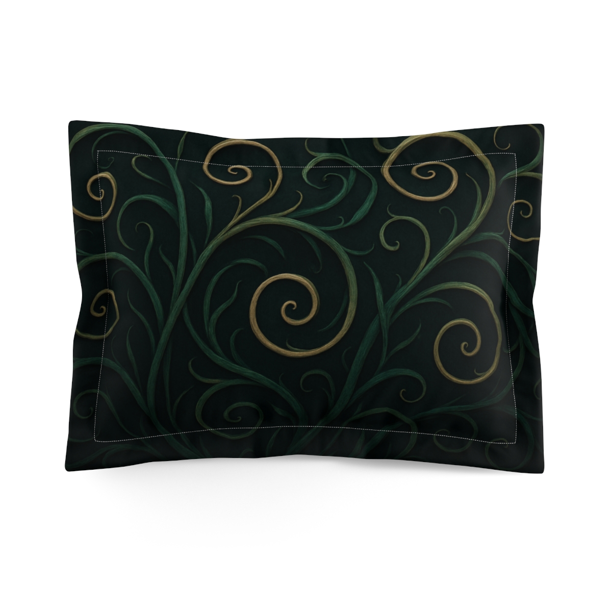 Vine Twirl Mosaic custom pillows