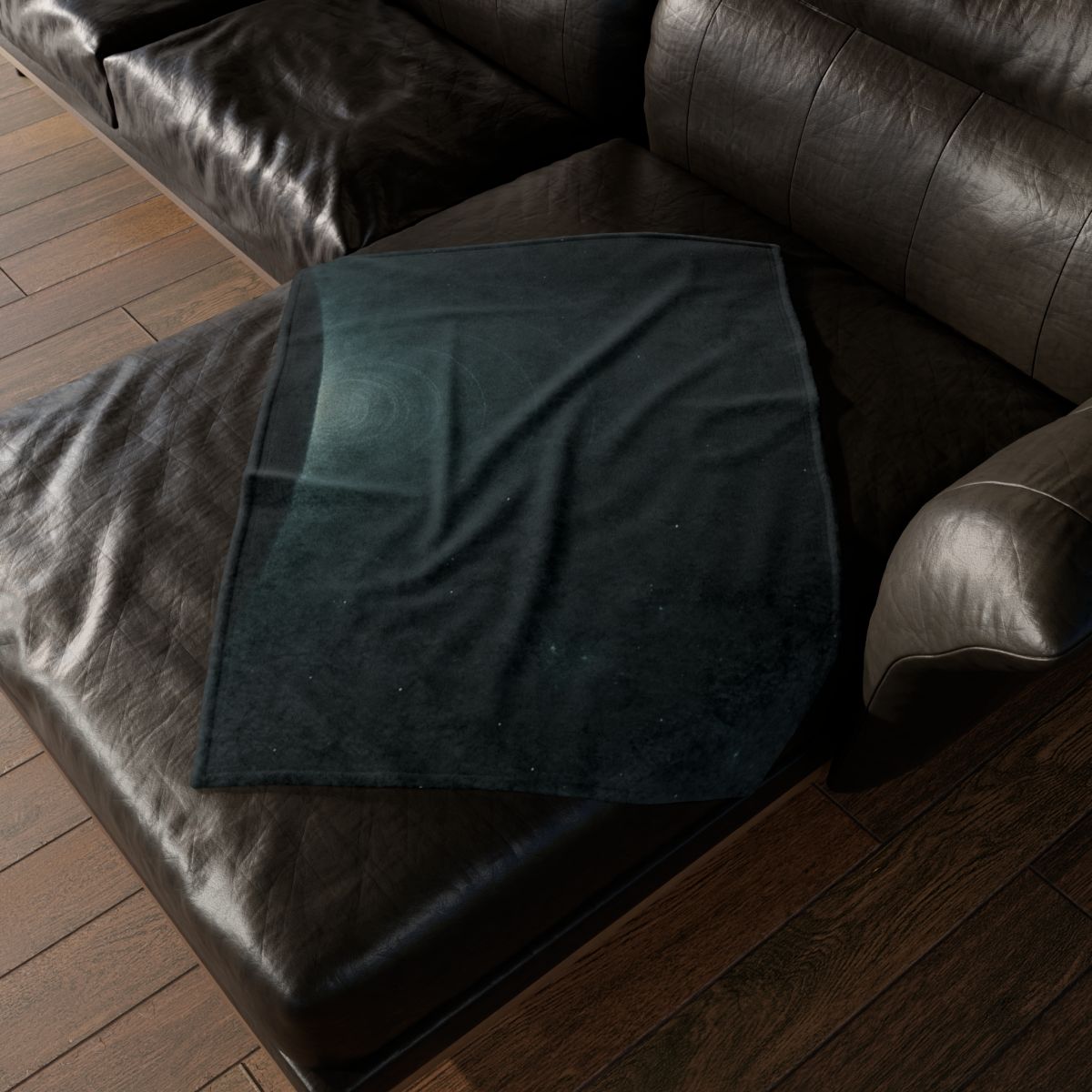 Void Echo Fringe designer printed blankets