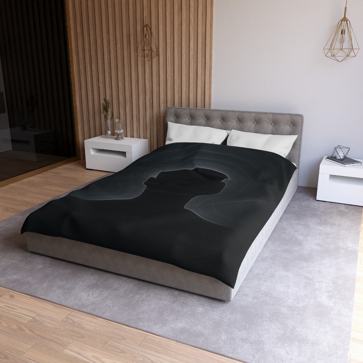 Void Echo Fringe stylish duvet covers