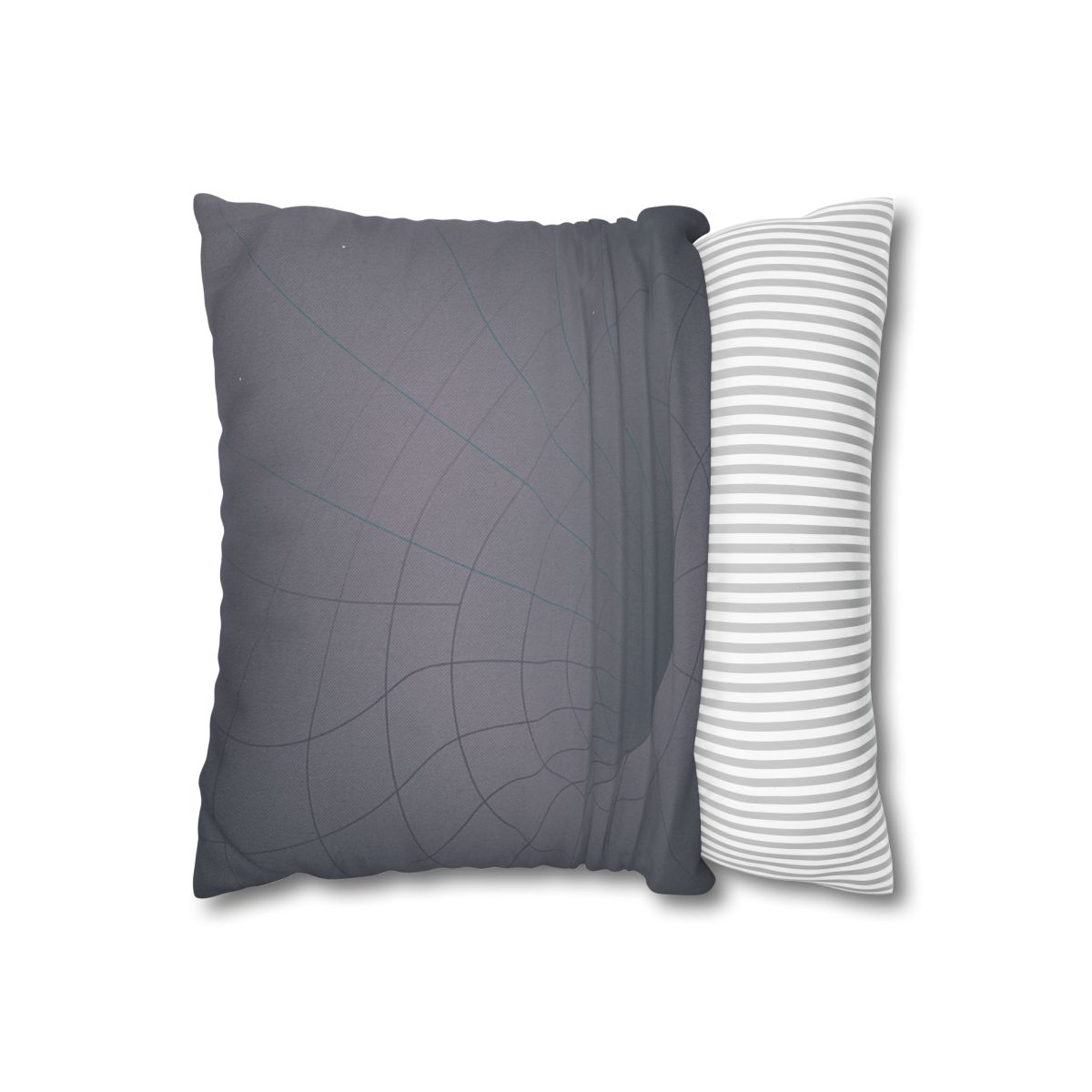 Void Echo Lattice trendy patterned pillow cases
