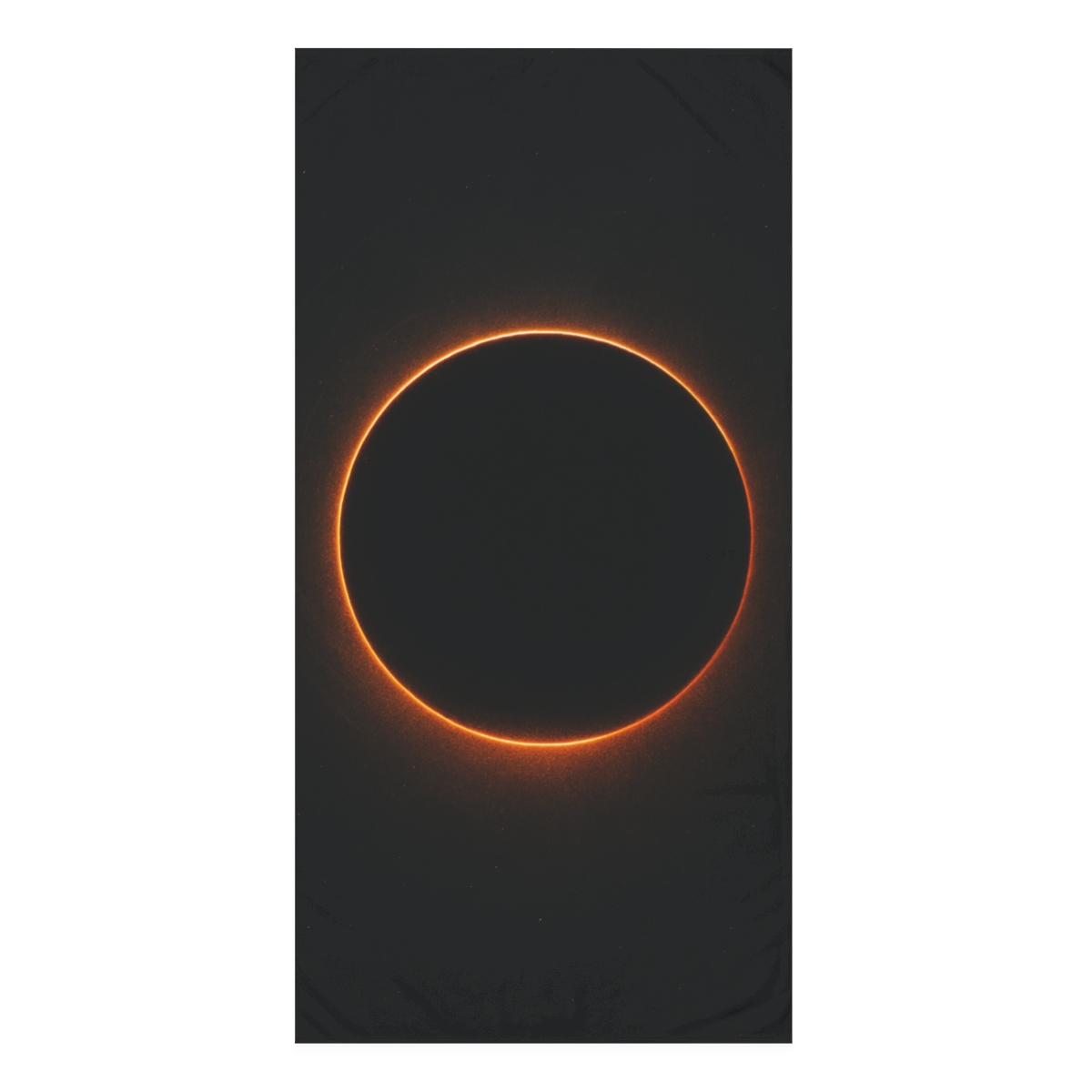 Void Horizon Bloom designer printed towels