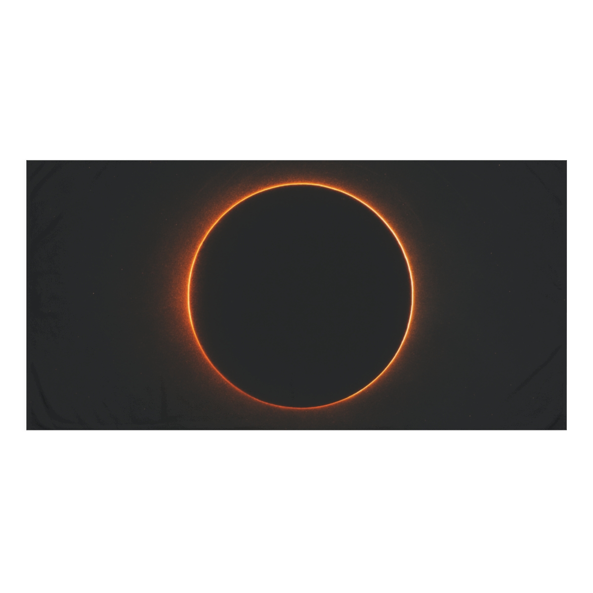 Void Horizon Bloom designer printed towels