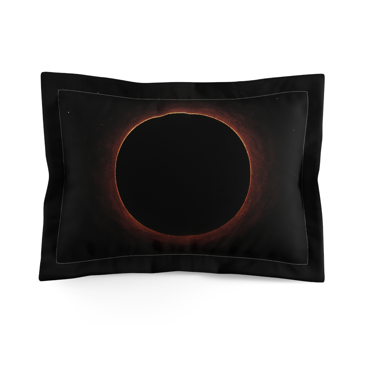 Void Horizon Ink Bloom unique shape pillows