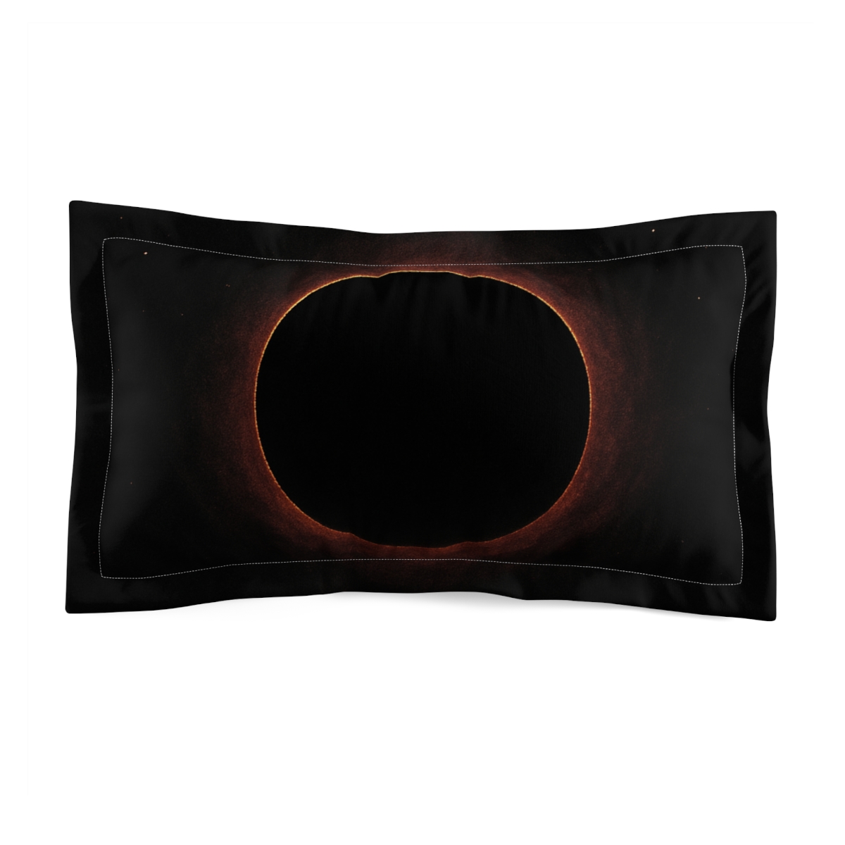 Void Horizon Ink Bloom unique shape pillows