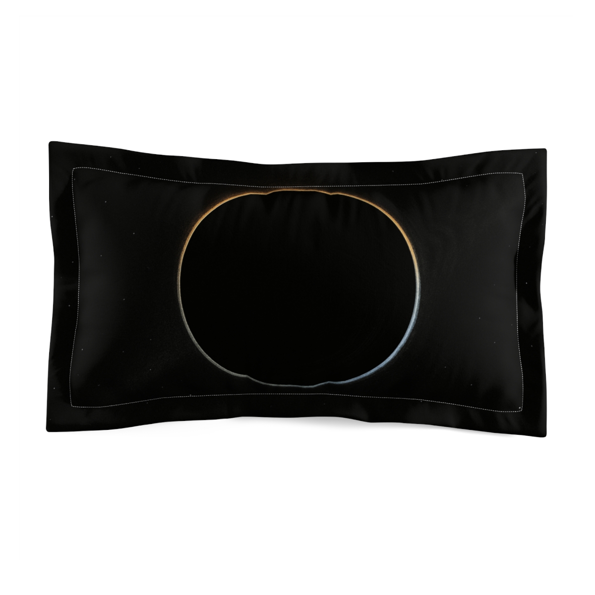 Void Horizon Inkfall unique shape pillows