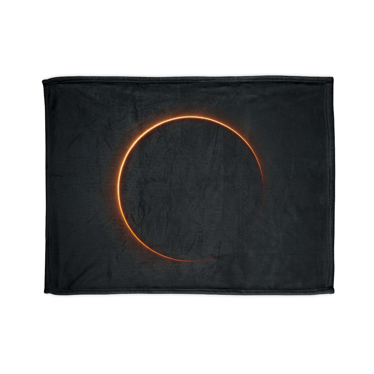 Void Horizon Silhouette Bloom stylish throw blankets