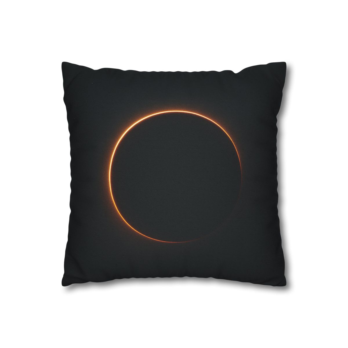 Void Horizon Silhouette Bloom personalized pillow covers