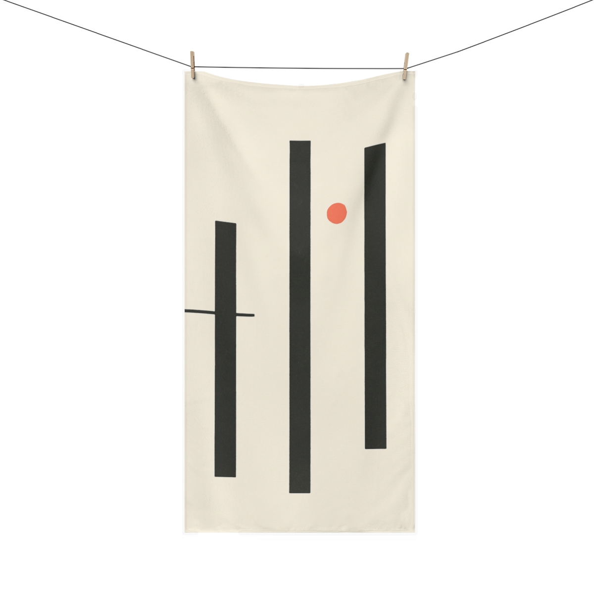 Void Signal Triptych comfortable face towels