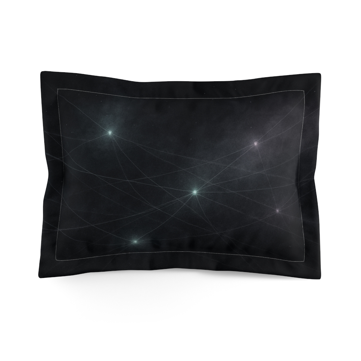 Void Silk Filament Tapestry designer printed pillows