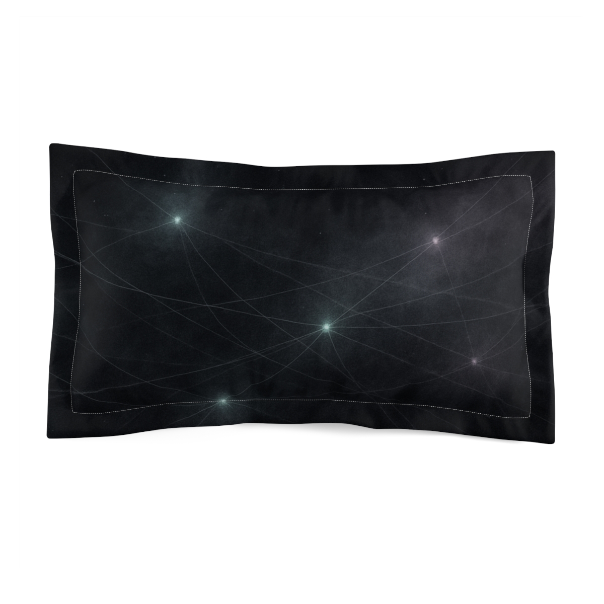 Void Silk Filament Tapestry designer printed pillows