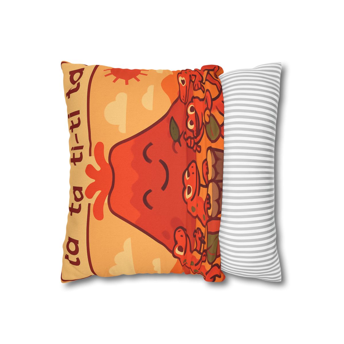Volcano Drum Band Of The Rhythm Lizards designer print pillow cases
