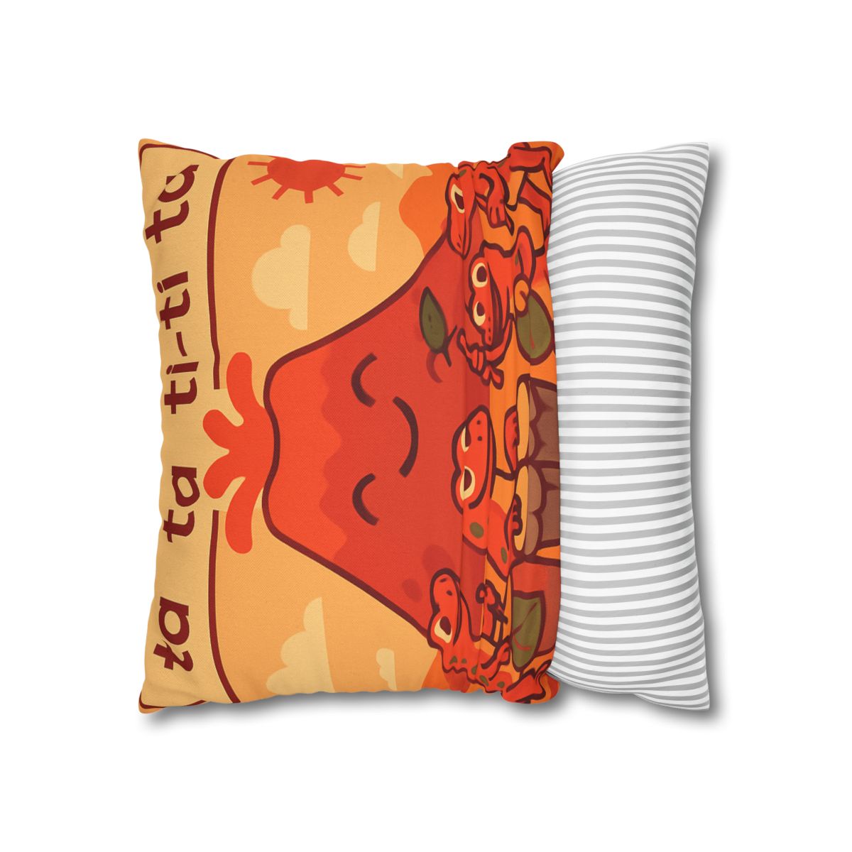 Volcano Drum Band Of The Rhythm Lizards designer print pillow cases