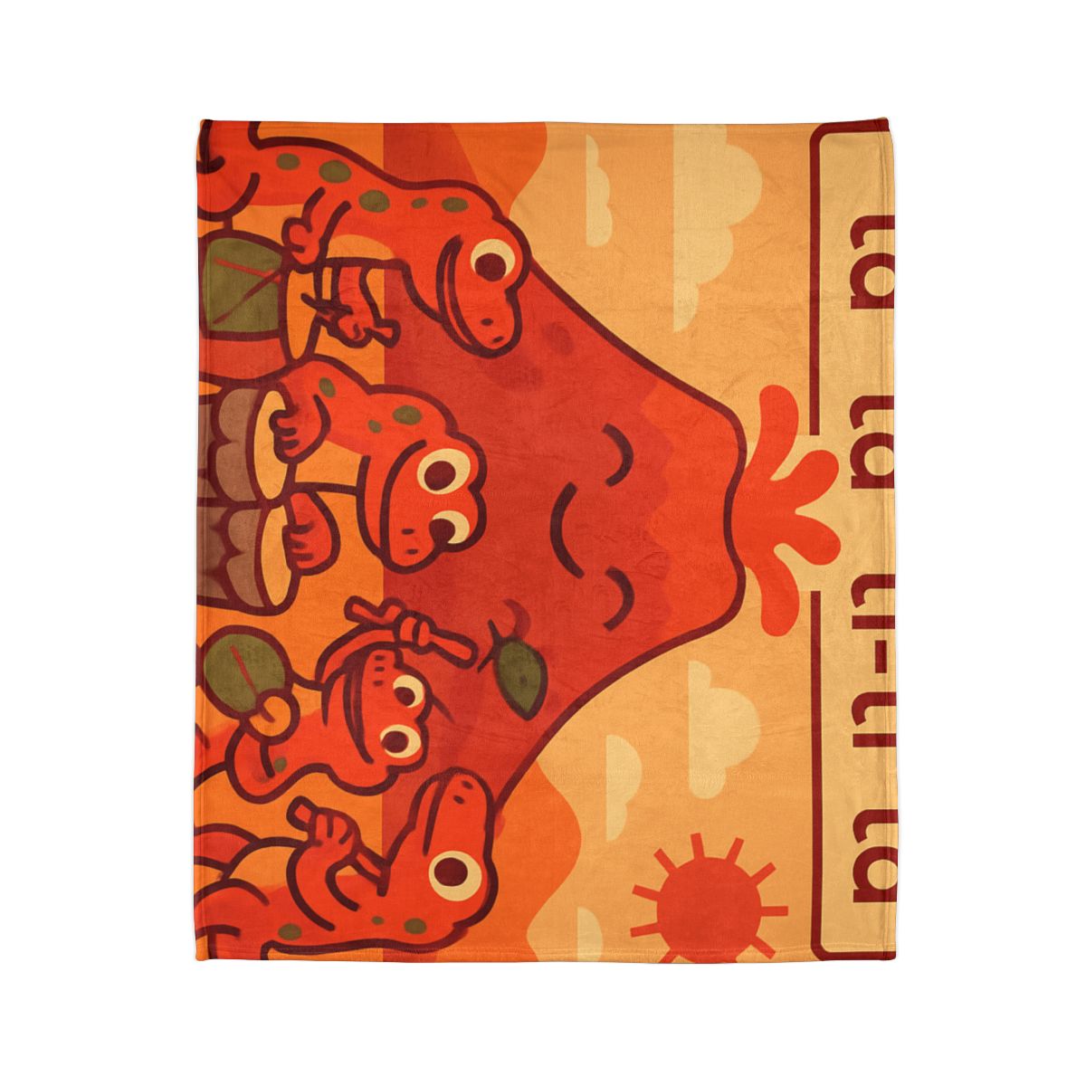Volcano Drum Band Of The Rhythm Lizards decorative home blankets