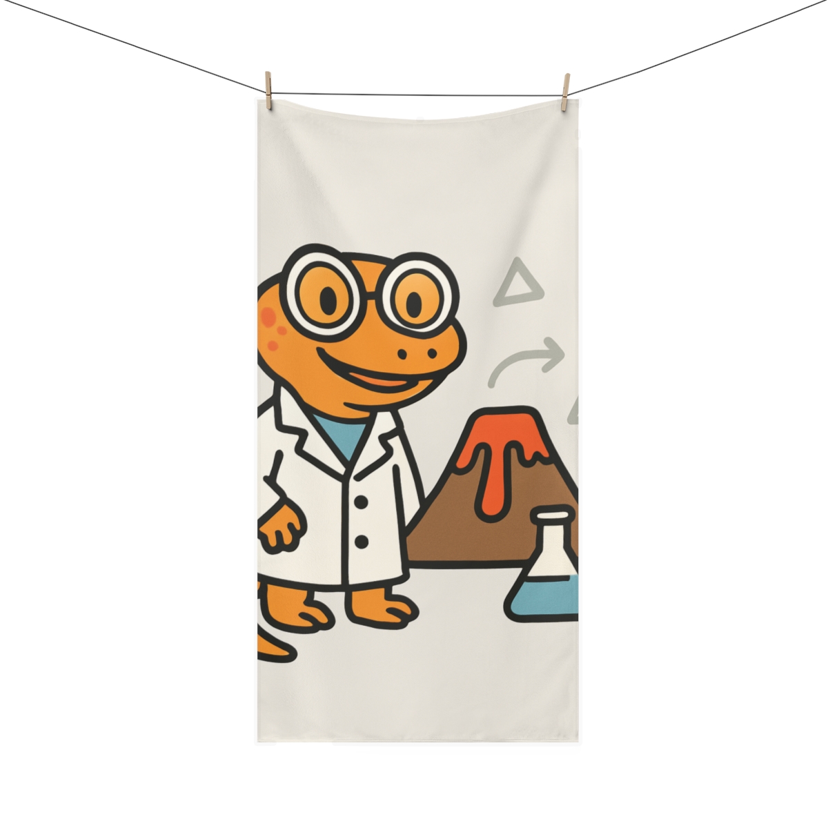 Volcano Lab Lizard stylish beach towels