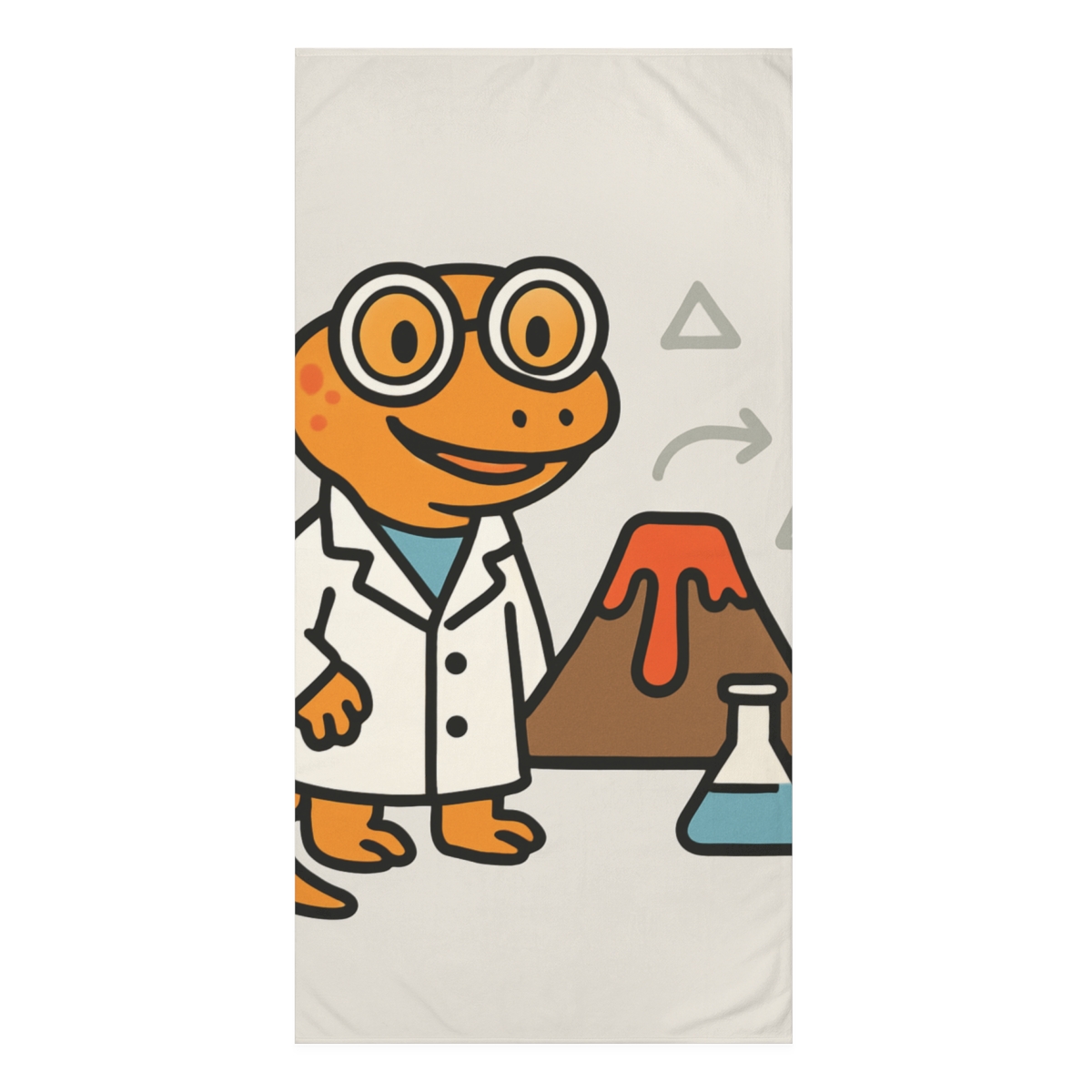 Volcano Lab Lizard stylish beach towels