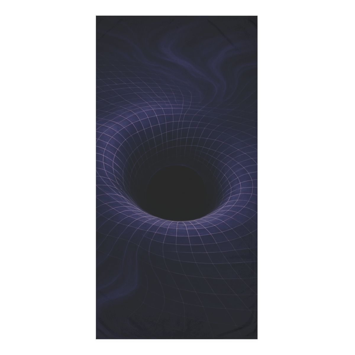 Warped Spacetime Horizon decorative home towels
