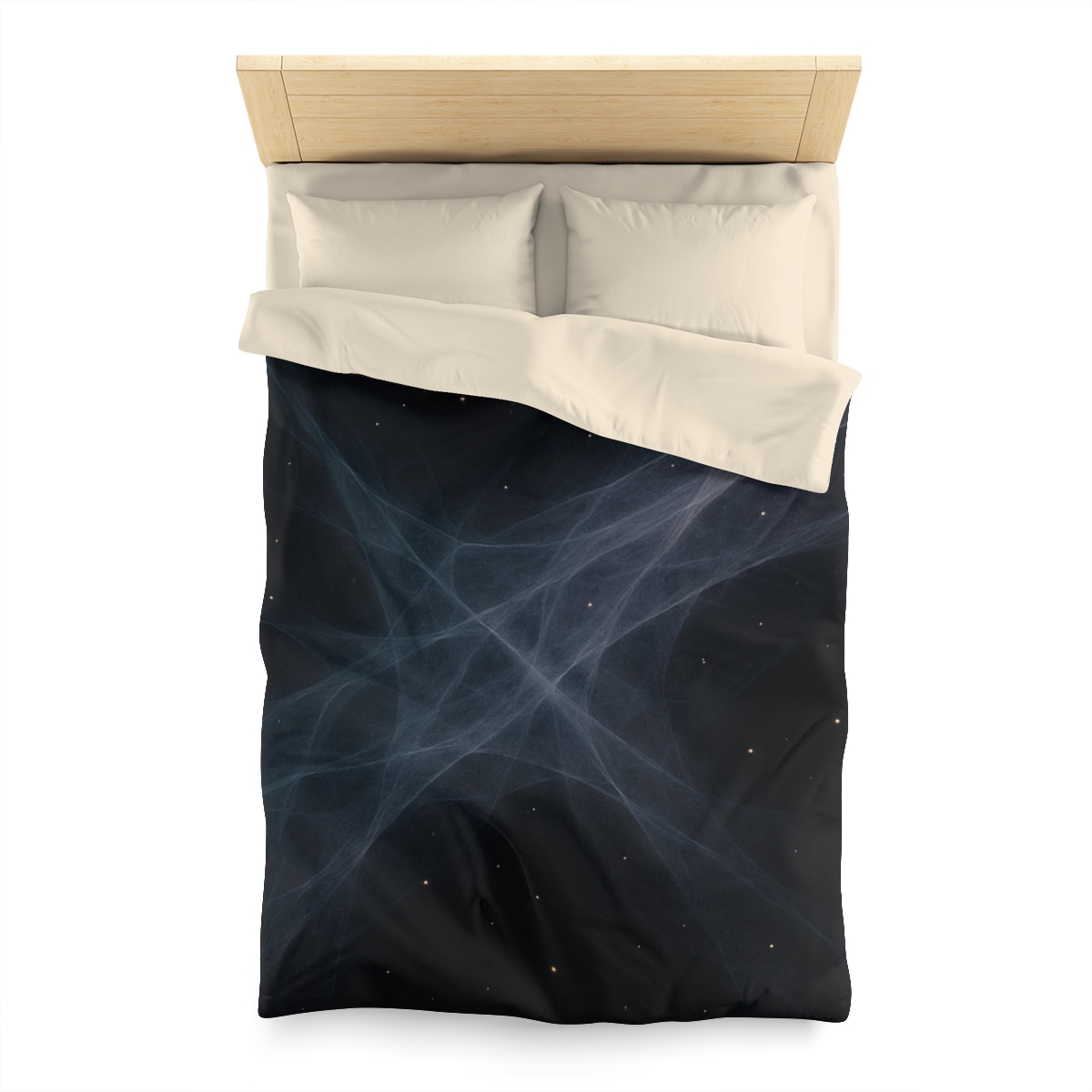 Whispering Cosmic Filament Tapestry designer printed duvets