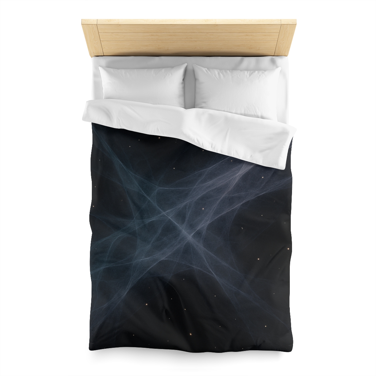 Whispering Cosmic Filament Tapestry designer printed duvets