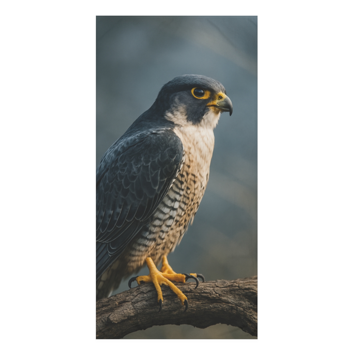 Wind Arrow Peregrine Falcon soft cotton towels