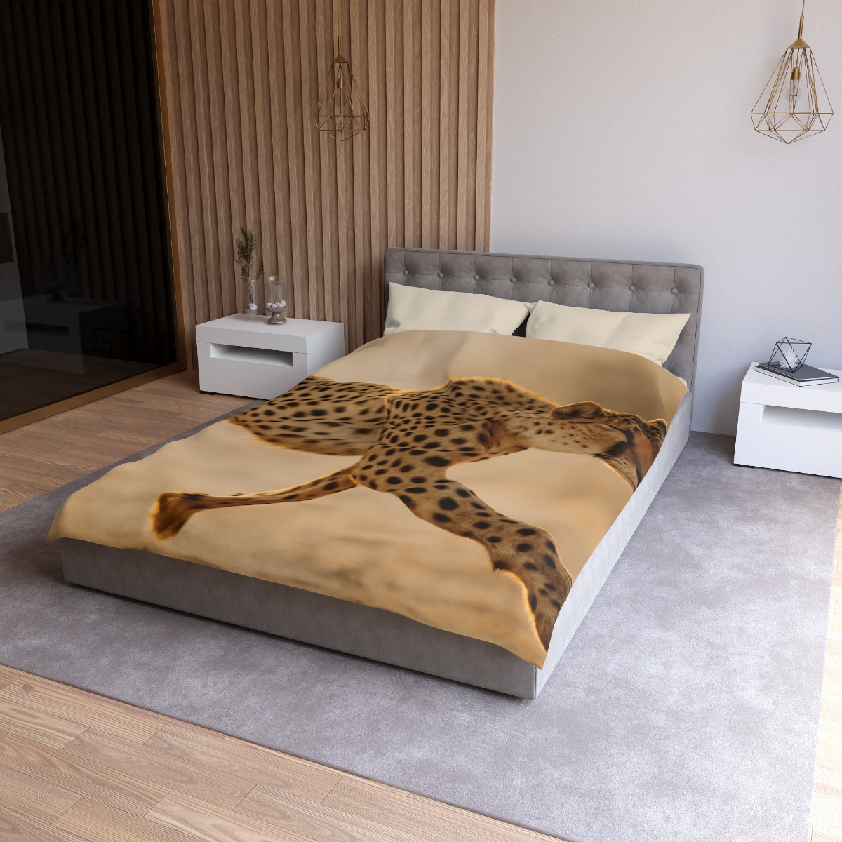 Wind Runner Cheetah unique patterned duvets