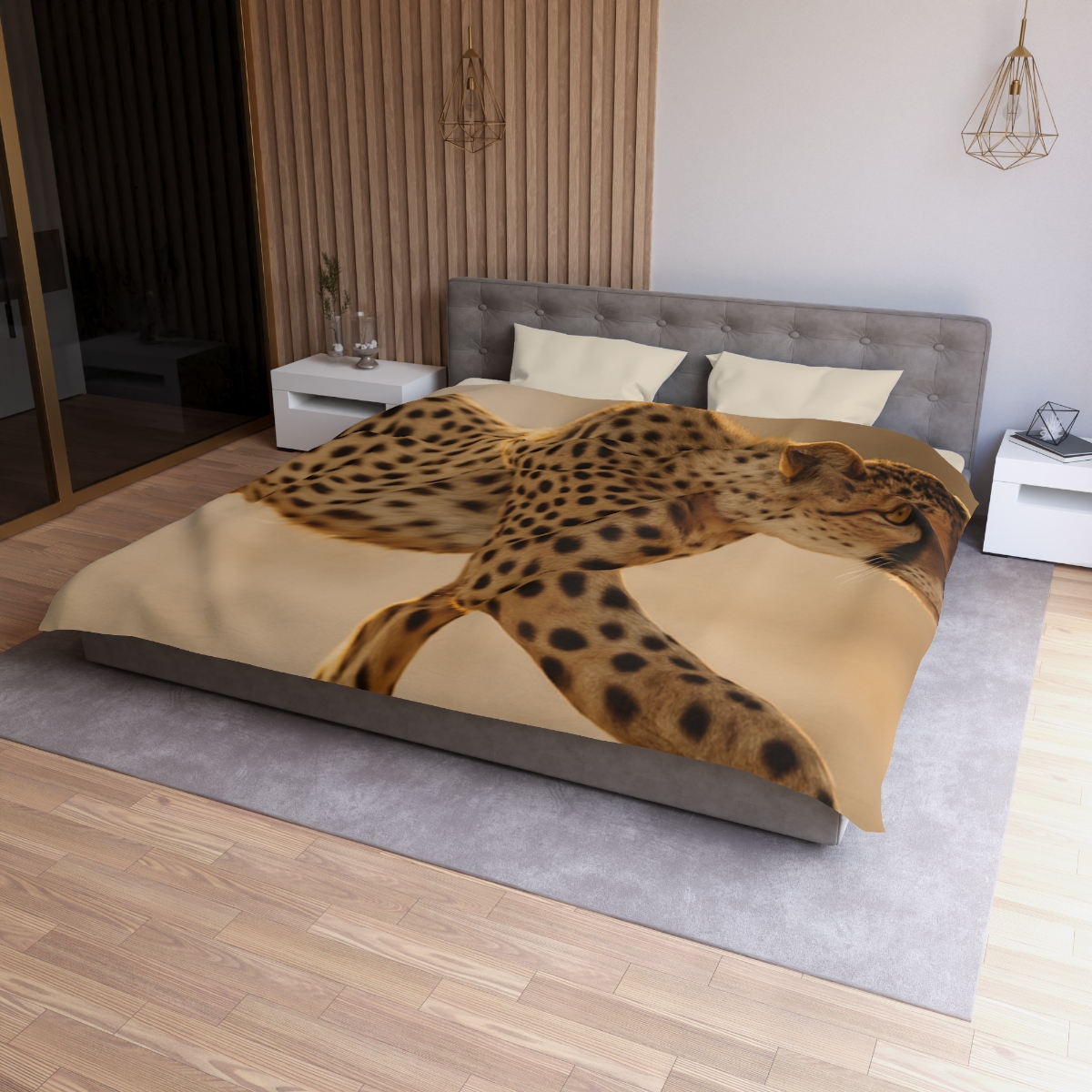 Wind Runner Cheetah unique patterned duvets