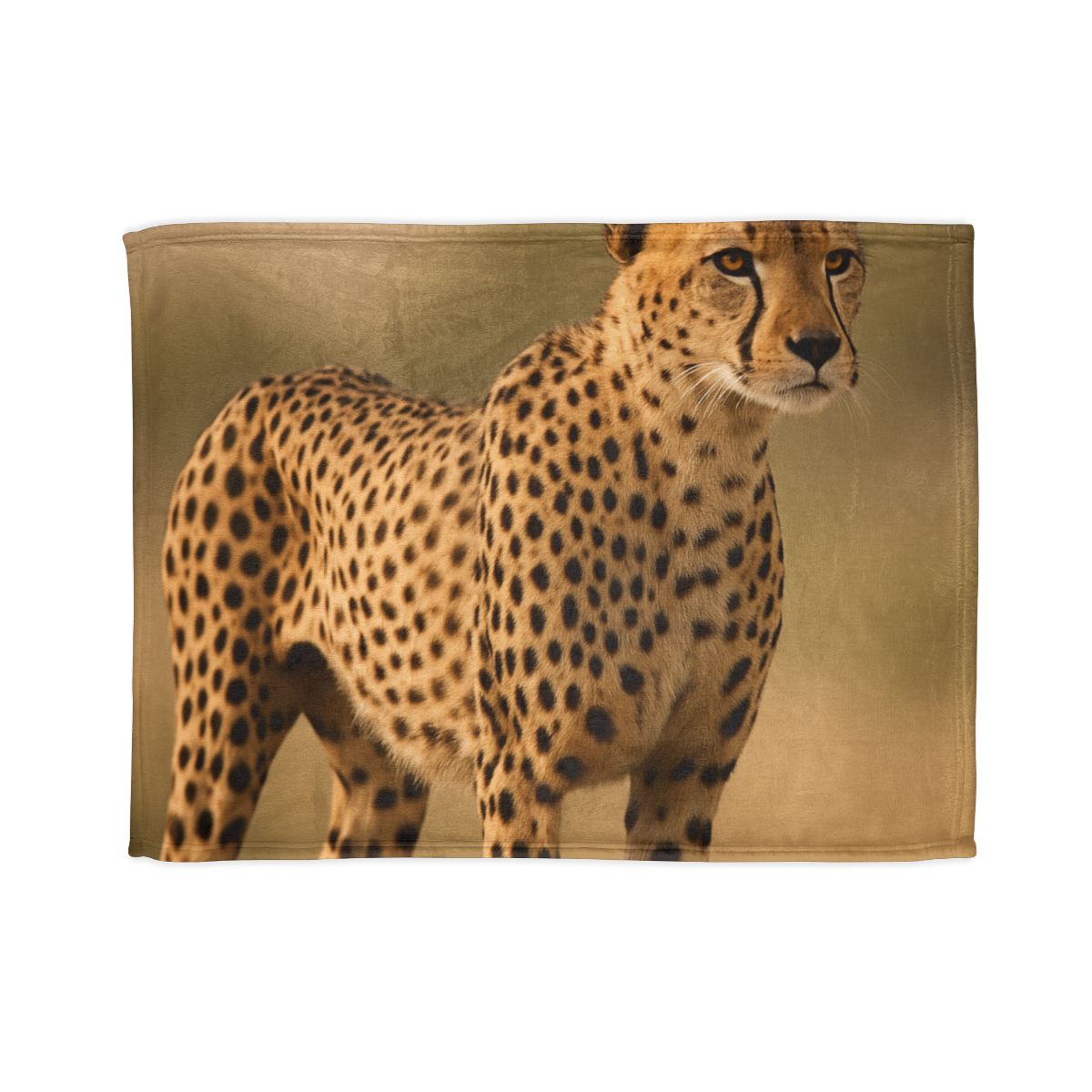 Wind Trace Cheetah soft fleece blankets