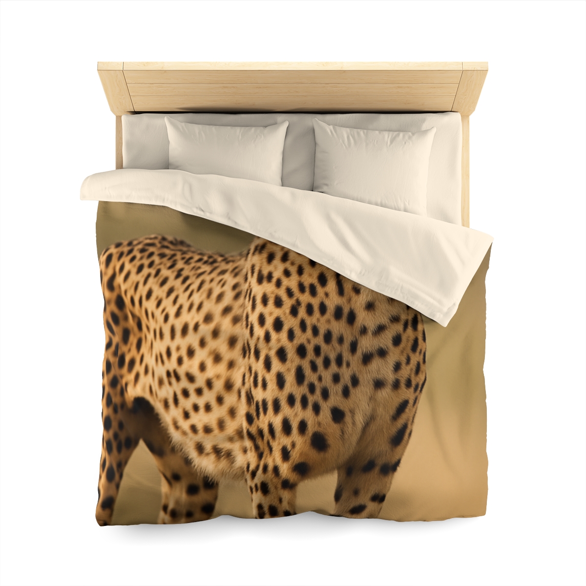 Wind Trace Cheetah personalized bedding duvets