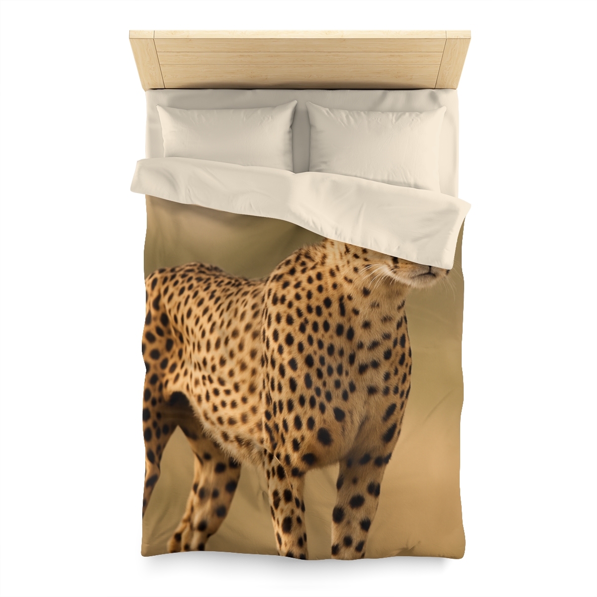 Wind Trace Cheetah personalized bedding duvets