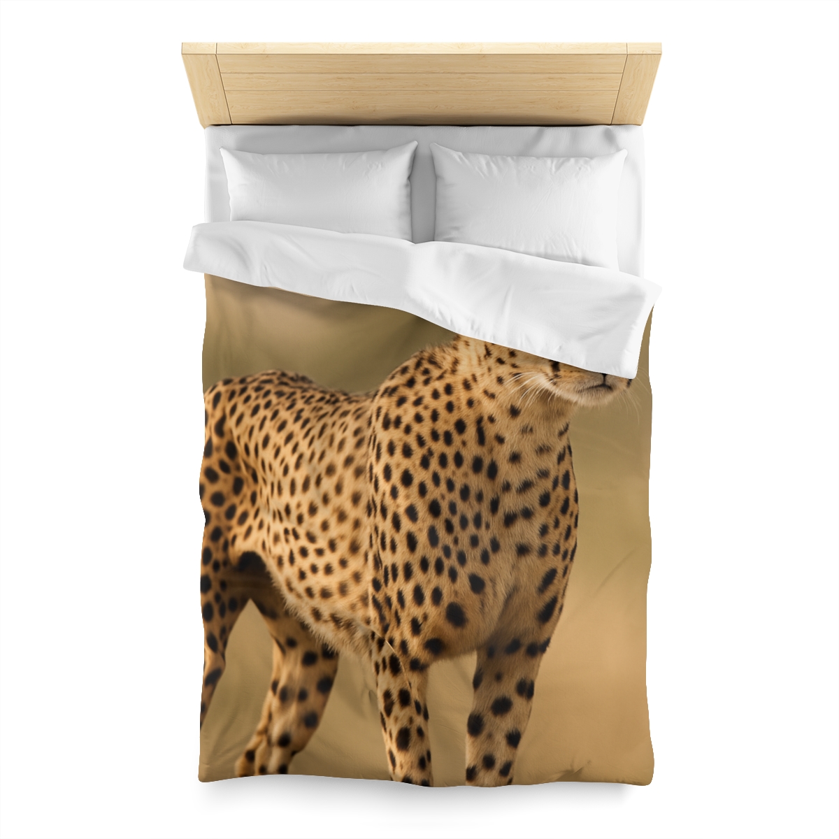 Wind Trace Cheetah personalized bedding duvets