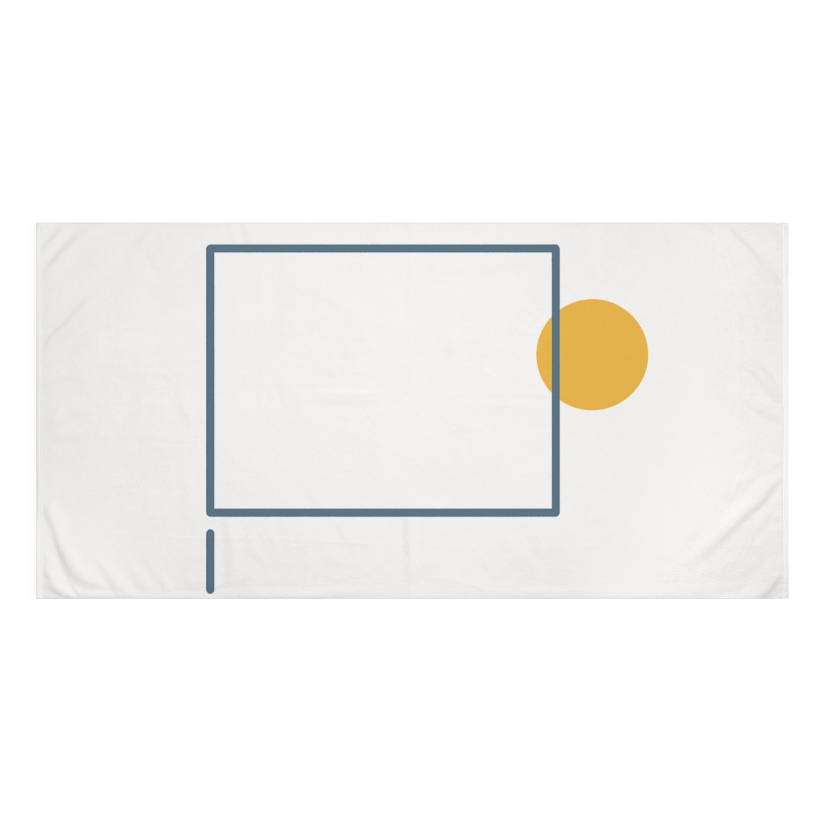 Window Frame And Rising Circle unique gift towels