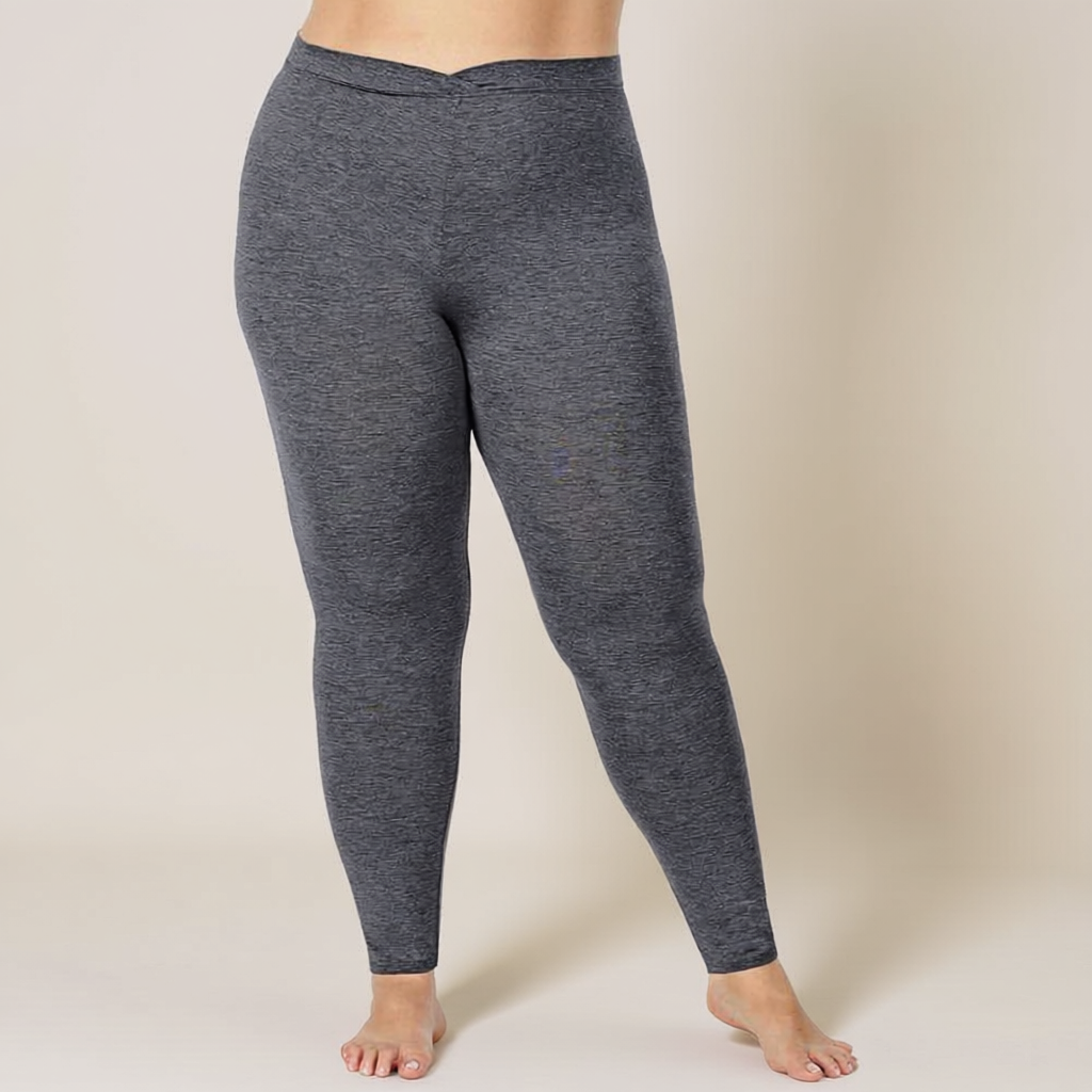 Soft Lightweight Base Layer Tights For Women – fabric detail close-up