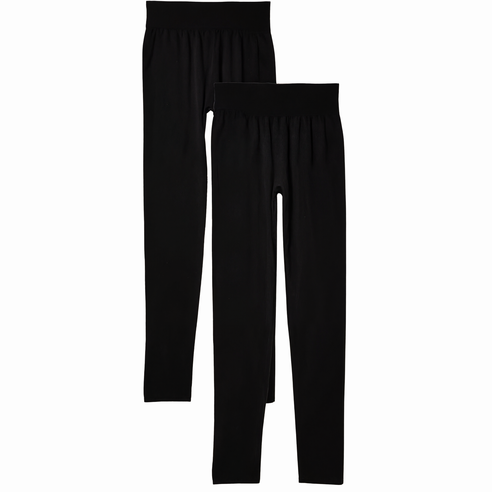 Pack Of 2 Women Ultra Light Thermal Base Layer Legging Pant - Stretch Co – women's cargo pants front view