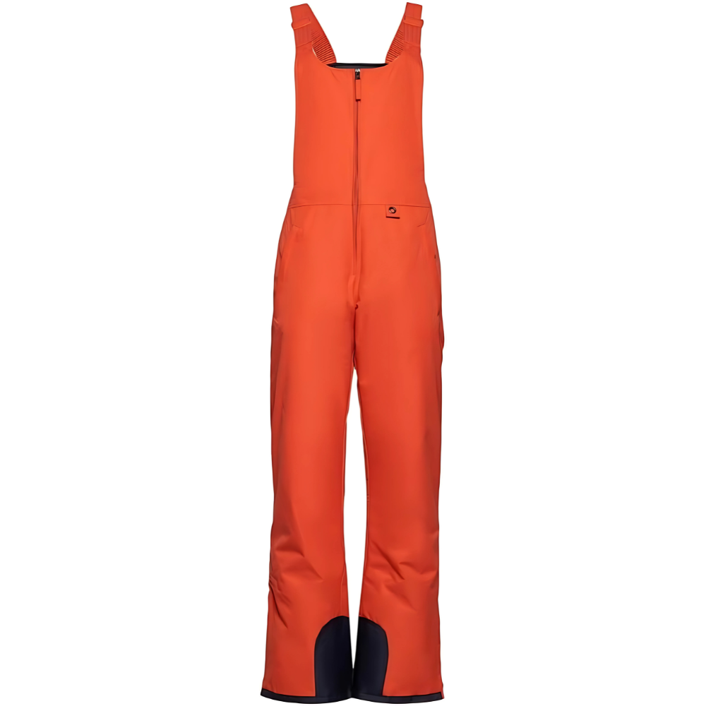 Insulated Bib Overalls With Pockets For Cold Weather